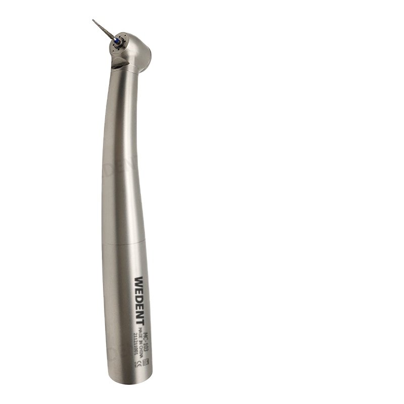 Medical Equipment Push Button Quick Coupling Connector High Speed Dental Handpiece with Optic Fiber Light