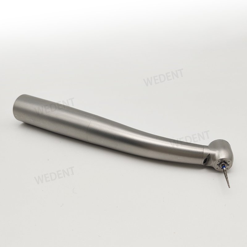 Medical Equipment Push Button Quick Coupling Connector High Speed Dental Handpiece with Optic Fiber Light