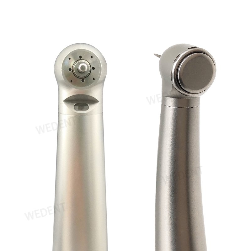 Medical Equipment Push Button Quick Coupling Connector High Speed Dental Handpiece with Optic Fiber Light