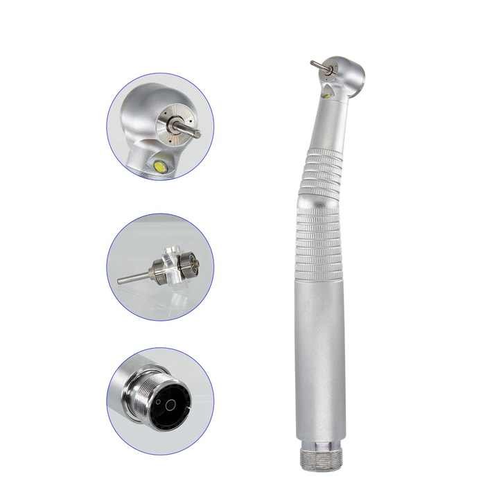 Spot Wholesale Dental Student Handpiece Kits Dental Push Button High Low Speed Handpiece Turbine Kit Set