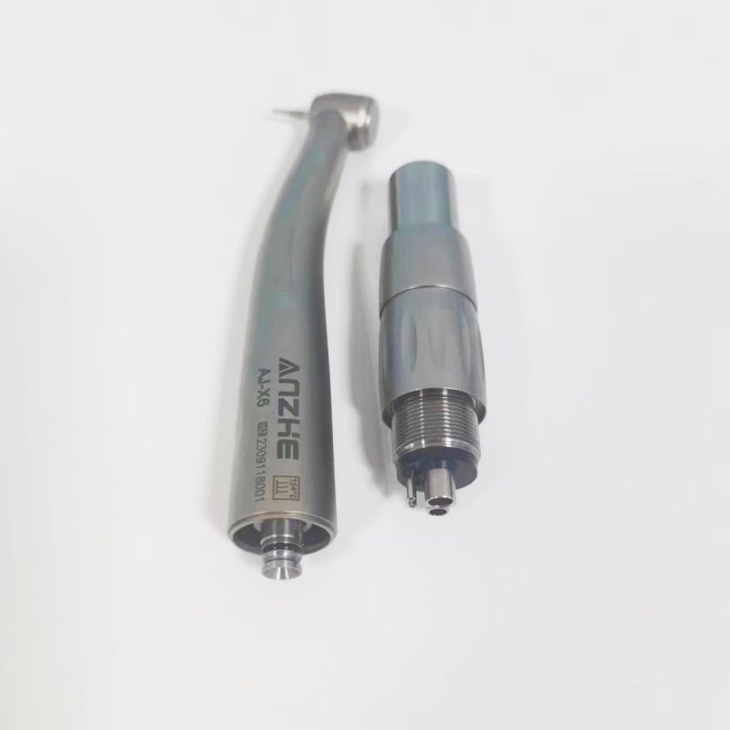 Factory fiber optic dental air rotor turbine dental surgical tool high speed LED 4 hole dental handpiece turbine