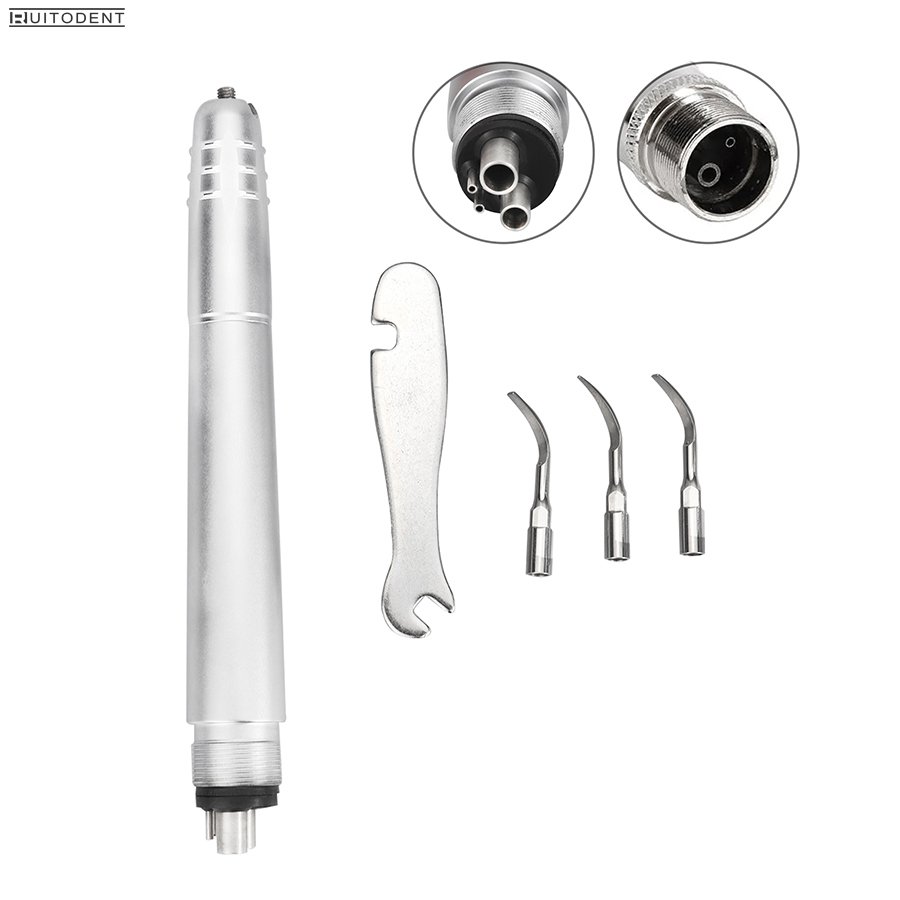 Cheap Price Manufacturer 2/4 holes Dental air scaler with 3 Tips