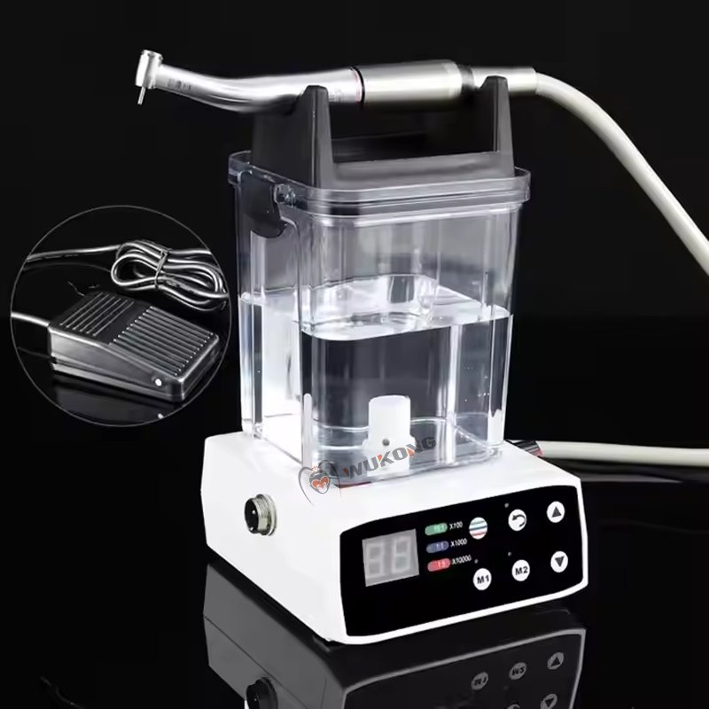 Dental Micro motor With Internal Water Spray With 1:5 Increasing Contra Angle Handpiece Dental Brushless Micromotor