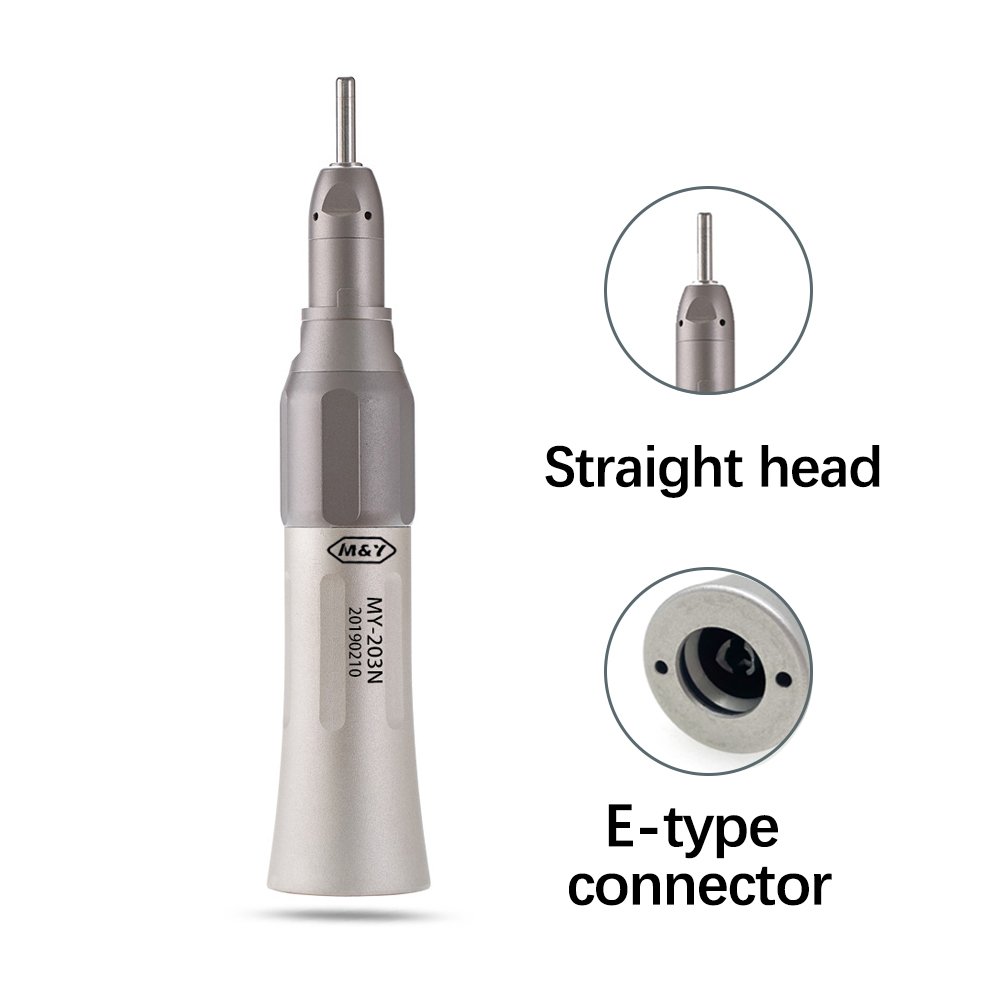 Dental Low Speed Handpiece FX Kits Teeth Polishing Tool 2/4Holes E-type Air Motor Contra Angle Straight Set Dentists Equipment