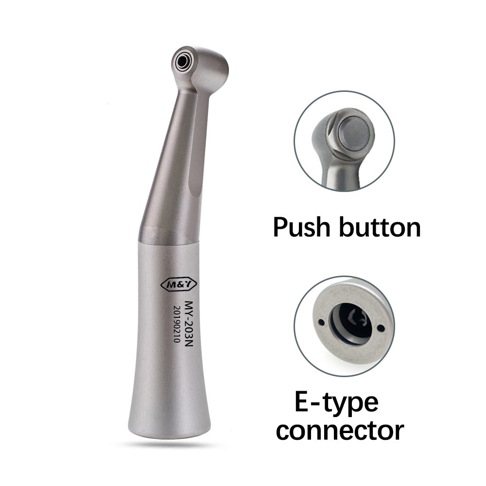 Dental Low Speed Handpiece FX Kits Teeth Polishing Tool 2/4Holes E-type Air Motor Contra Angle Straight Set Dentists Equipment