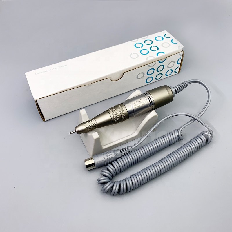 SDE H200 Micro Motor 30000 Rpm Light Weight Metal handpiece For Up200 Nail Drill Machine
