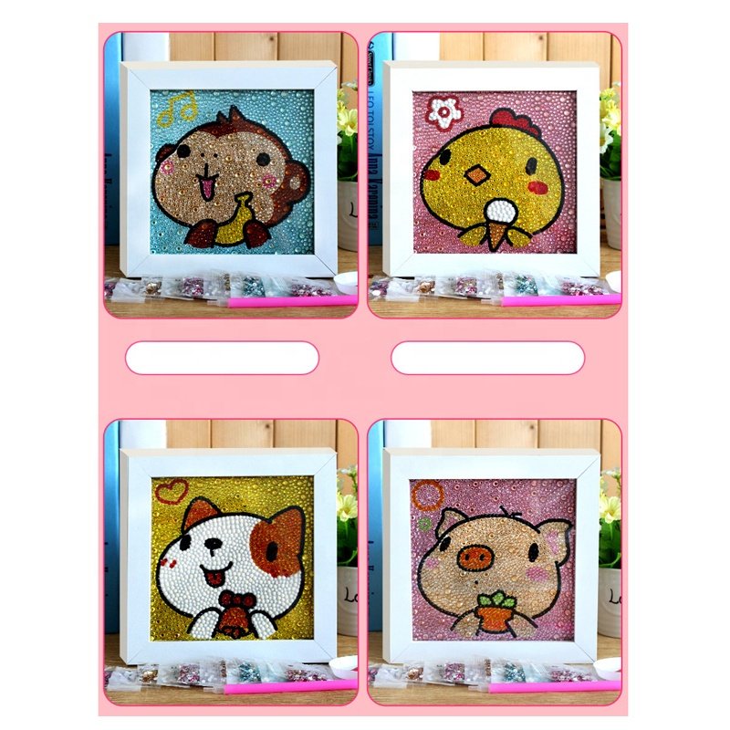 diy easy diy fun 3d diamond art painting for kids