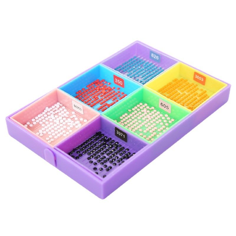 Diamond Painting New Turn Tray DIY Multifunctional Funnel Row Point Drill Tray Point Drill Pen Screen Drill Tool Set