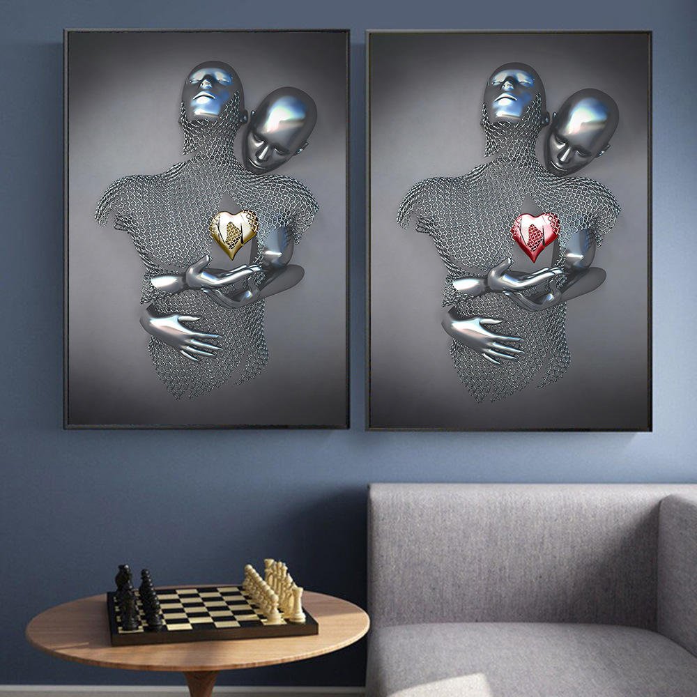 Custom Modern Butterfly Diamond Printed Painting Wall Art Crystal Porcelain Art Painting for Living Room Decoration