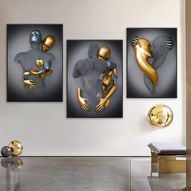 Custom Modern Butterfly Diamond Printed Painting Wall Art Crystal Porcelain Art Painting for Living Room Decoration