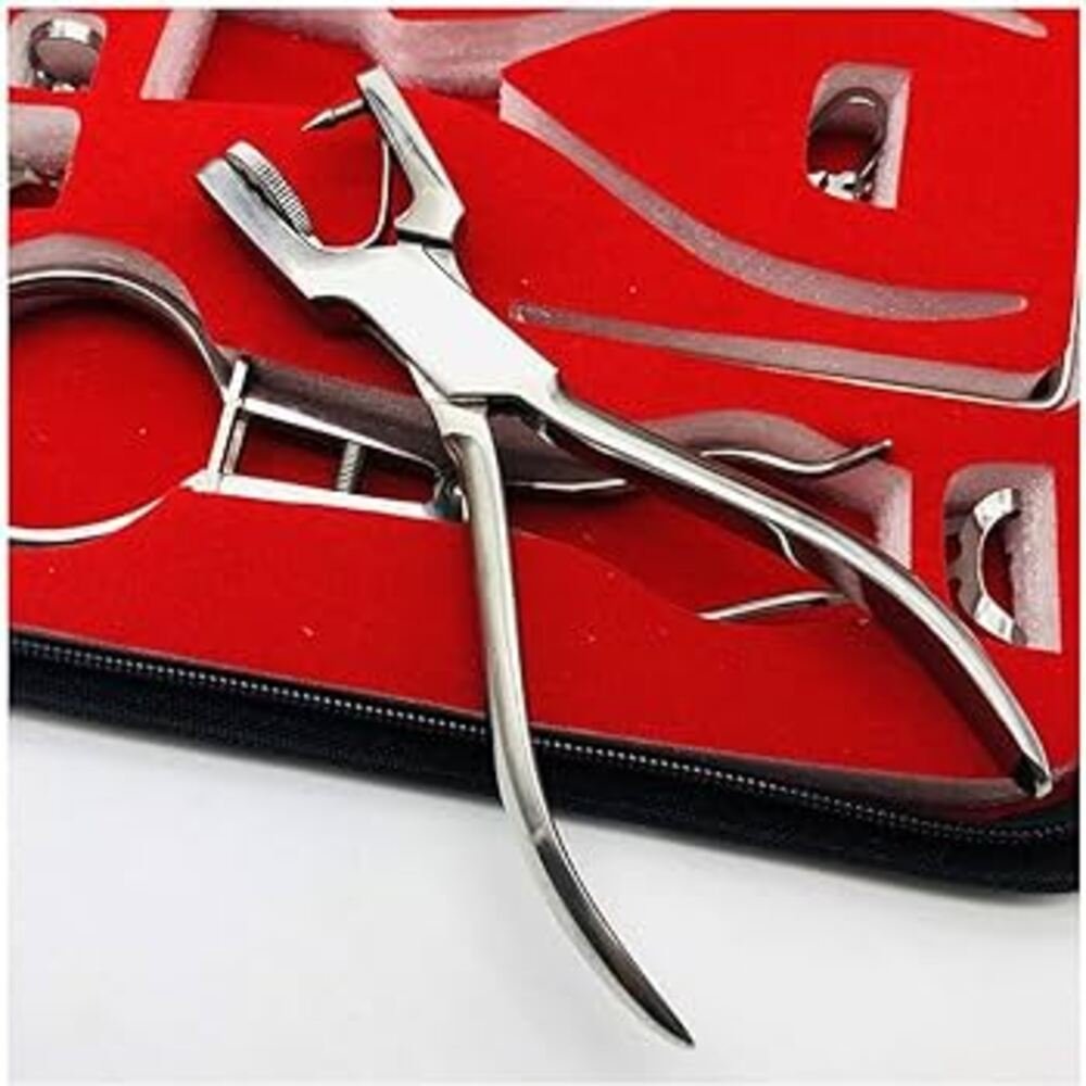 Dental Dam Perforator Rubber Dam Kit Sheet Frame Clamps Hole Puncher Pliers Teeth Care Dentistry Dentist Orthodontic Tools set