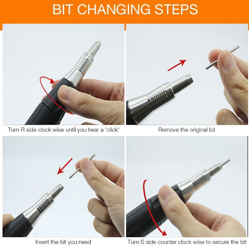 BEAUTY HEART Professional Strong 102L Micromotor Nail Drill Handpiece 35000 rpm Dental lab Engraving micromotor handpiece