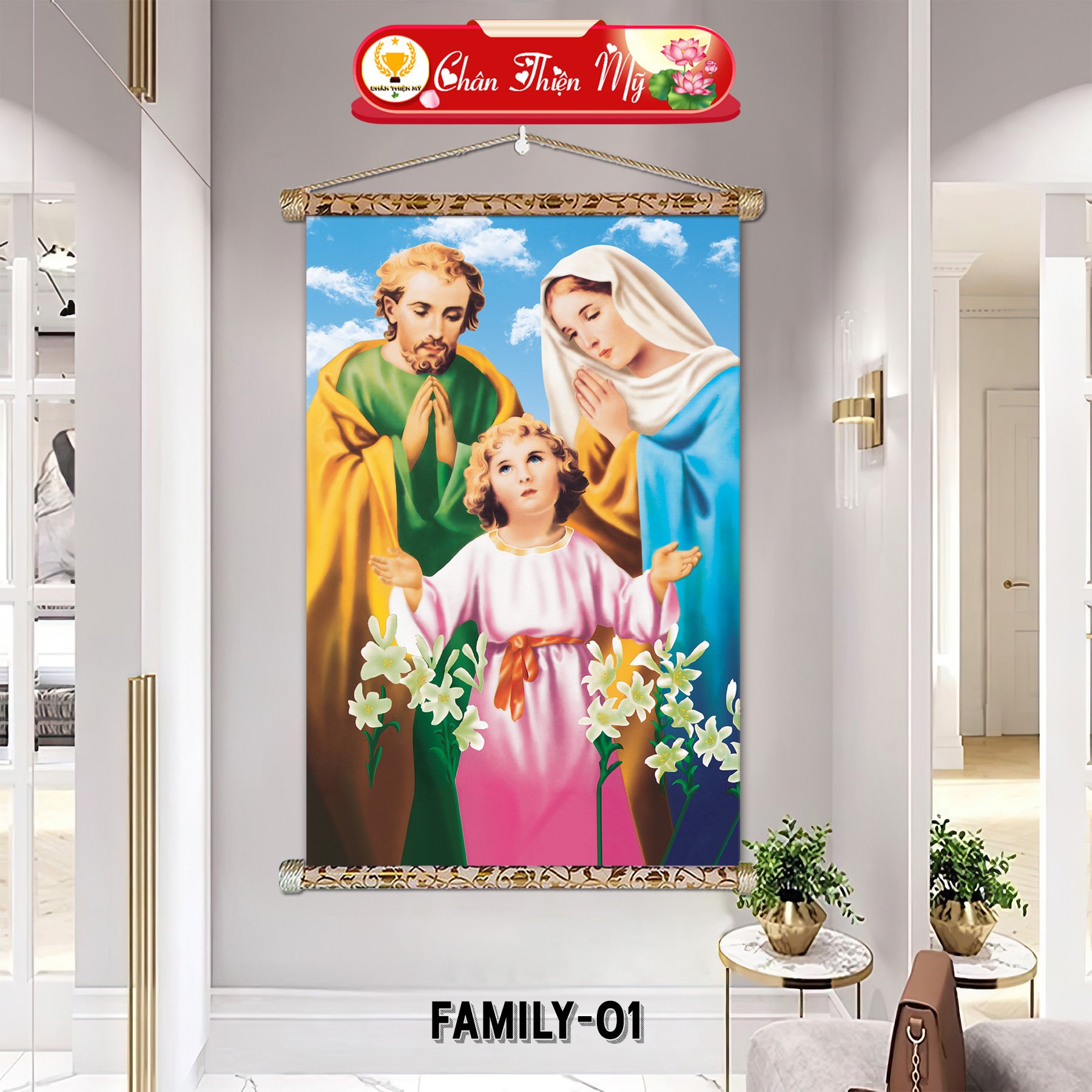 Wall Picture Living Room Printing Canvas Home Calligraphy Painting Frame jesus Modern Art