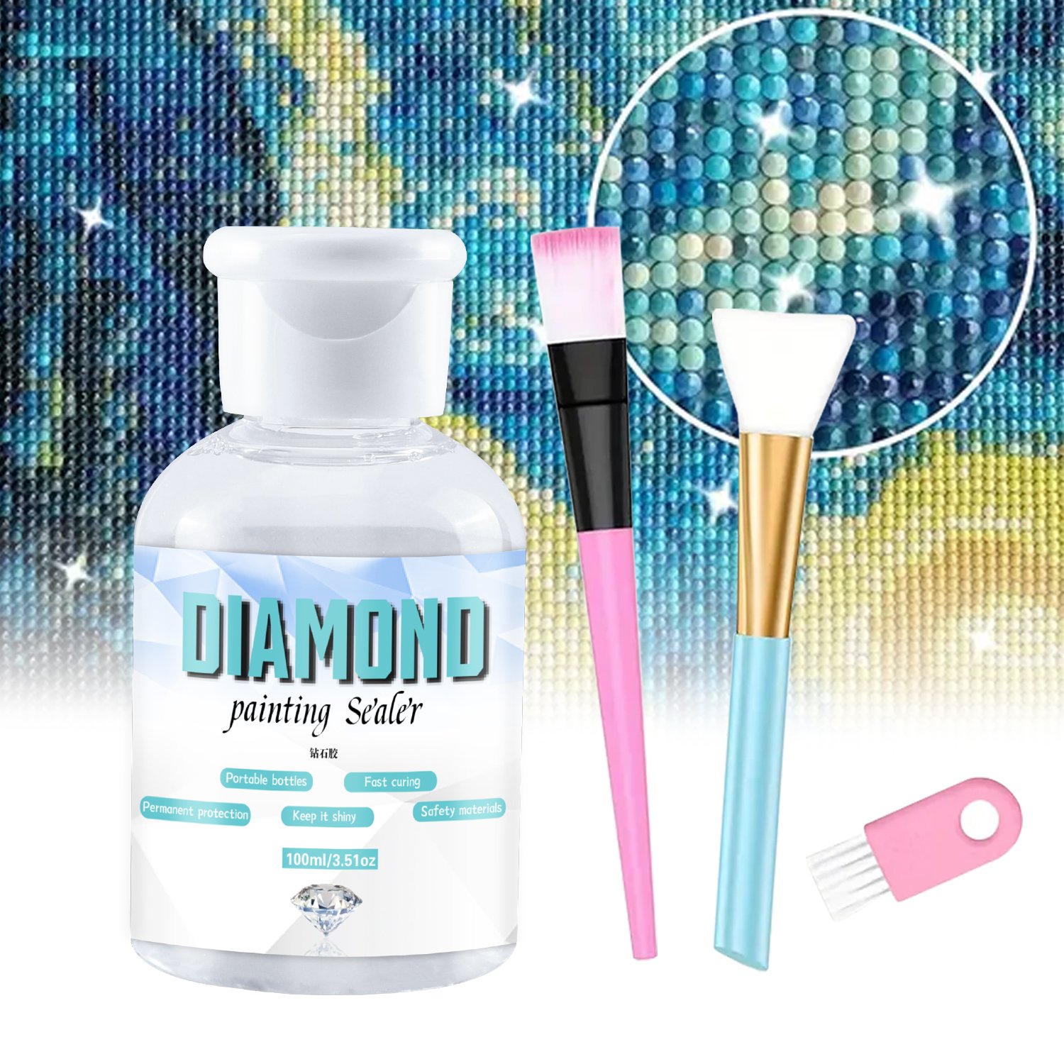 Diamond painting sealant Two specifications 100ml 120ml Wholesale