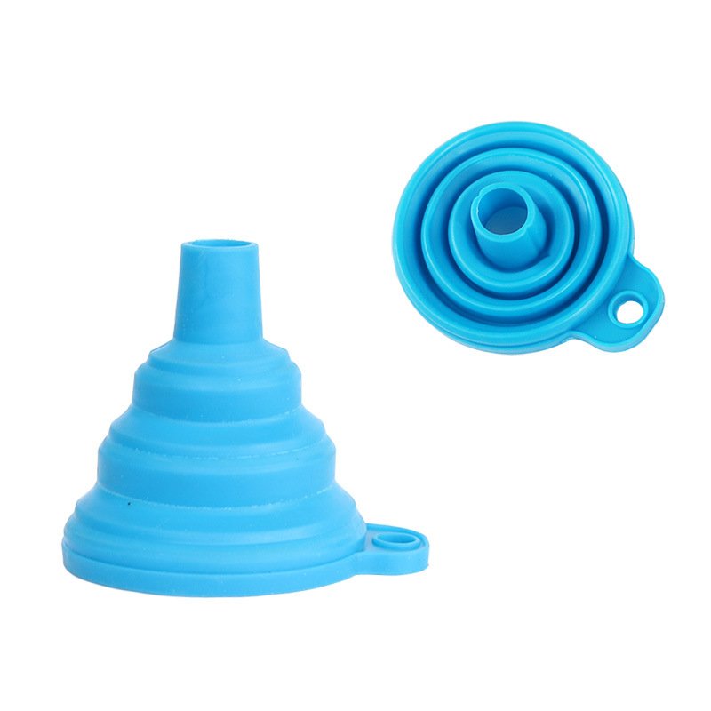 Diamond Painting Small Silicon Funnel Inverted Drill Silicone Telescopic Folding Drill Universal Repackaging Storage Tools
