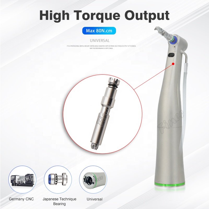 20:1 Dental Implant Contra Angle Dental implant equipment Dental Fiber Optic 20:1 Implant
