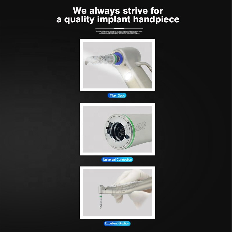 20:1 Dental Implant Contra Angle Dental implant equipment Dental Fiber Optic 20:1 Implant