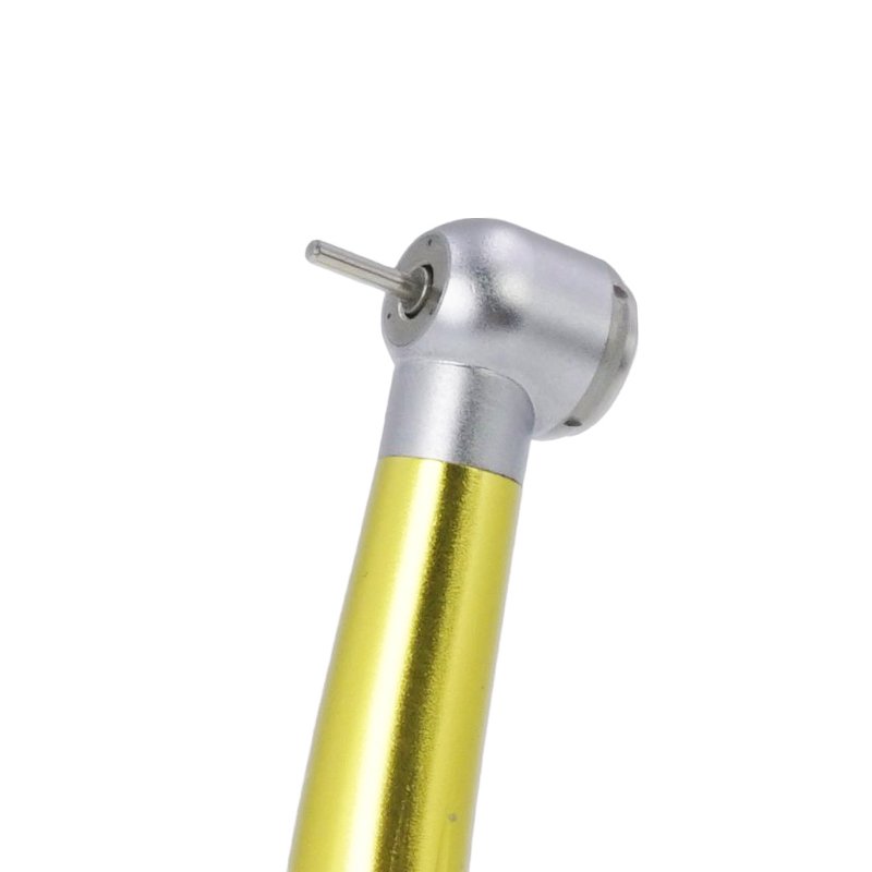 Dental Clinic Gold Color Dental High Speed HandpieceThree Water Spray Standard Head Air Turbine Without LED Drill Handpiece