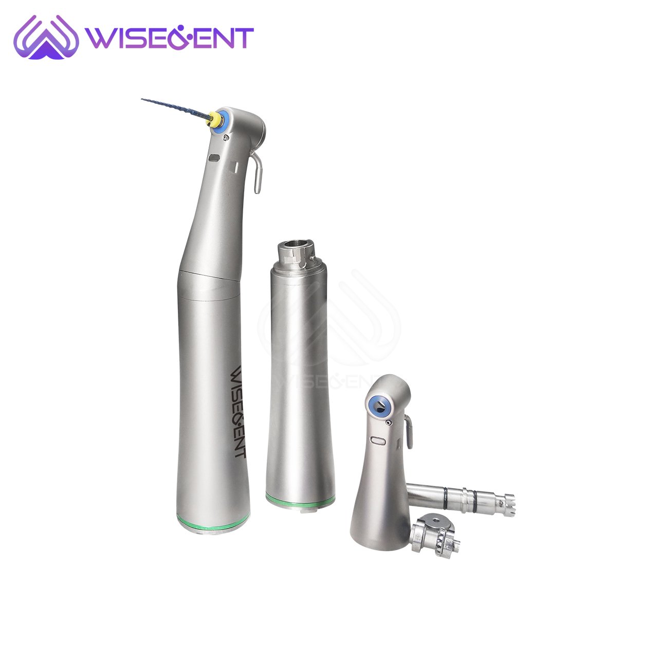 Wisedent 20:1 Dental Implant Contra Angle Handpiece Low Speed Motor External Water Spray Fiber Optic Dental Equipment