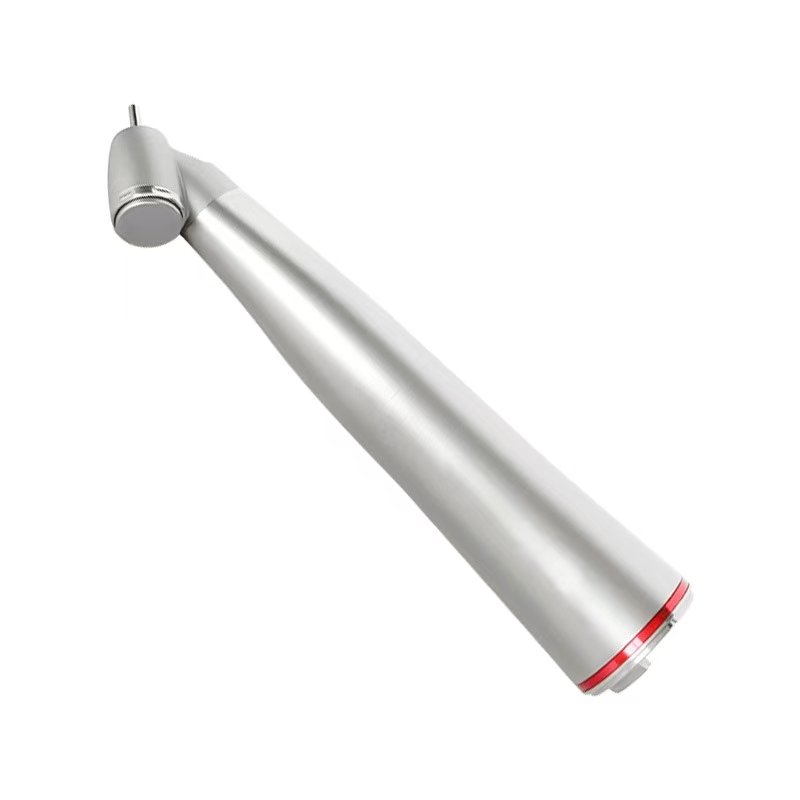 LED Fiber Optic Dental Handpiece Meite medical Dental Contra Angle 1:4.2 Red Fiber Optic 45 Degree Surgery Handpiece