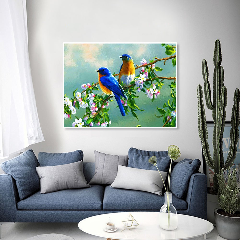 Animal Diamond Art Painting Birds 5D Diamond Painting DIY Full Drill Fashion Home Decor Custom Own Picture Wholesale