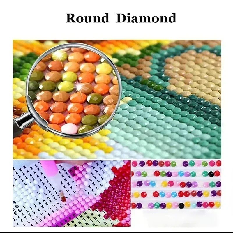 Cute Pikachu Diamond Painting High Colorful Contrast Painting Interactive Toy DIY 5D Diamond painting and wall decoration arts