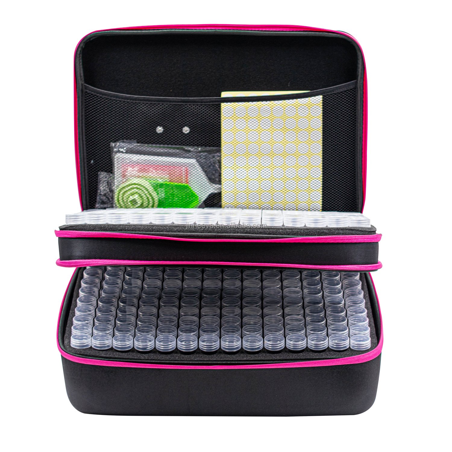 Diamond Painting Storage Containers, 420 Slots Diamond Art Accessories and Tools for 5D Diamond Painting Kits Organizer