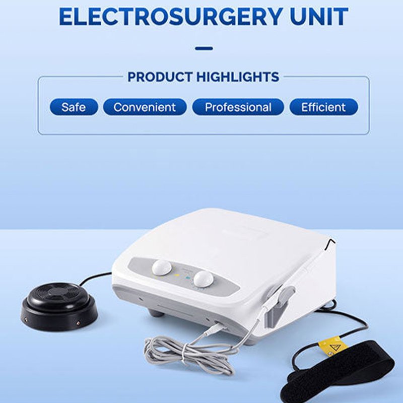 Dental ES-20 Electrosurgery Unit Machine with Handpiece 7PCS Electrodes for Dental Incision and Coagulation Procedures