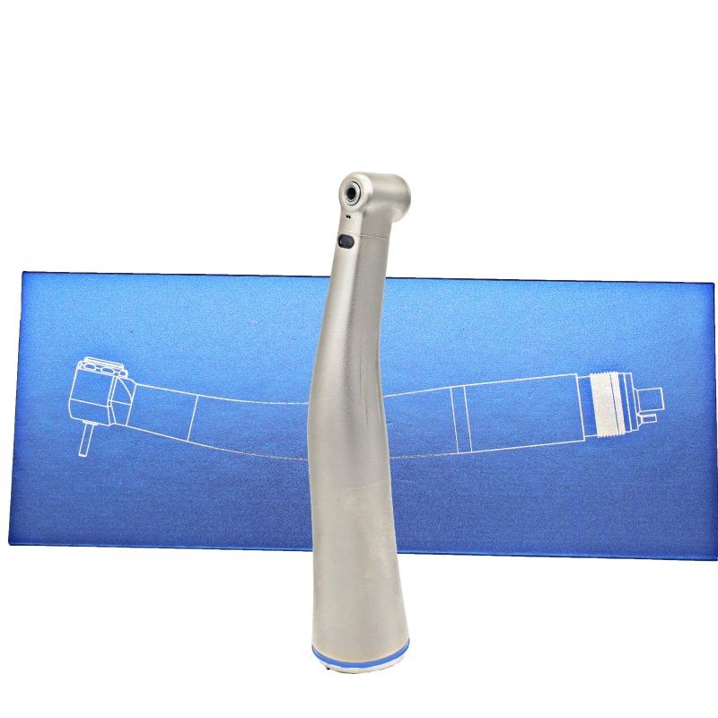 Dental 1:1 Fiber Optic X25 Contra Angle Handpiece High Speed Turbine & Plastic Handpiece E Type Dental Handpiece
