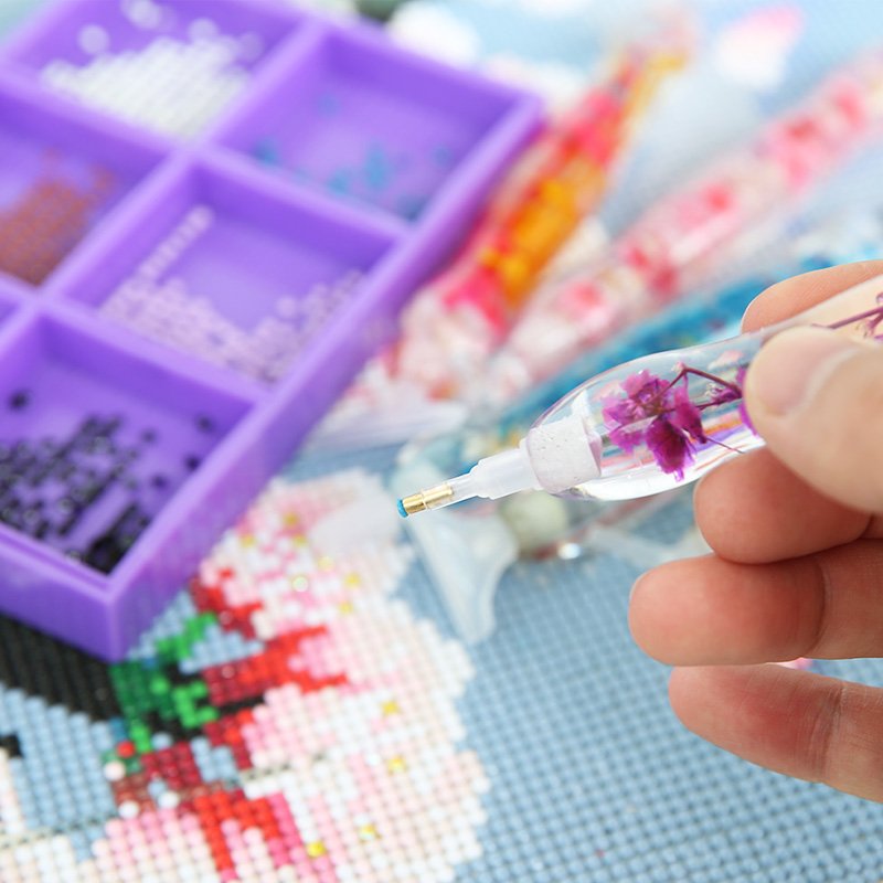 New Design Diamond Painting Pen Resin DIY Drill Pen 5d Diamond Painting Embroidery Accessories Tool Pens