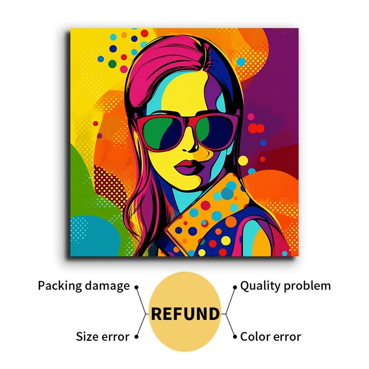 High definition portrait abstract modern art diamonds painting diamond paintings 5d Diamond Art Painting Kit