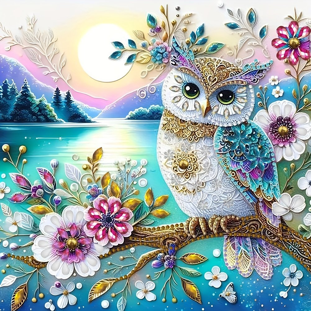 Diamond Art Painting Kits for Adults,Crystal Rhinestones Diamond Dots Bead Art,5D Special Shape Diamond Art for Beginners