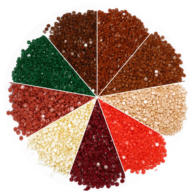Wholesale high quality 447 Colors acrylic Stone Beads Diamond Painting Accessories Square/Round Drills