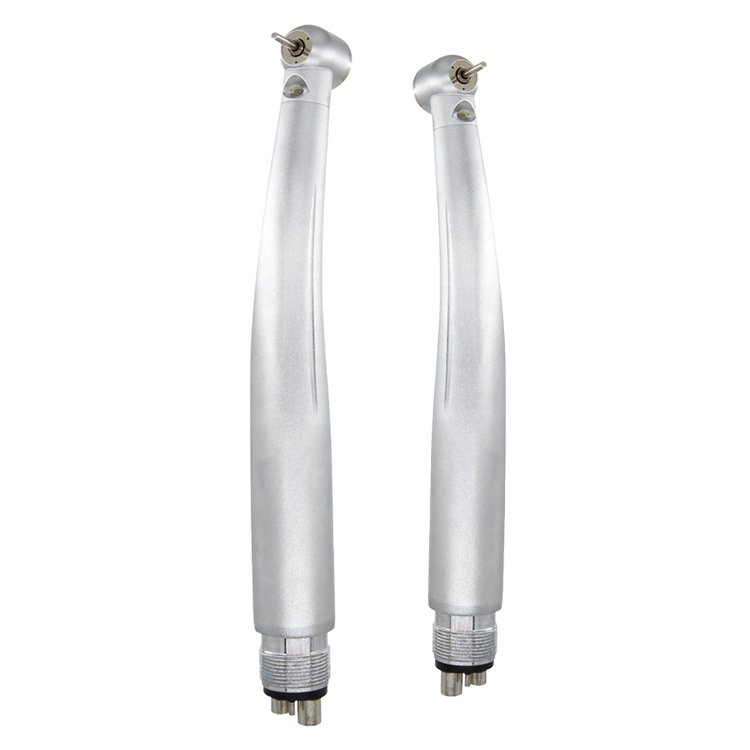 Factory Selling Push Button Head Cover Contra Angle Straight Handpiece Air motor High speed Low Speed Handpiece Set