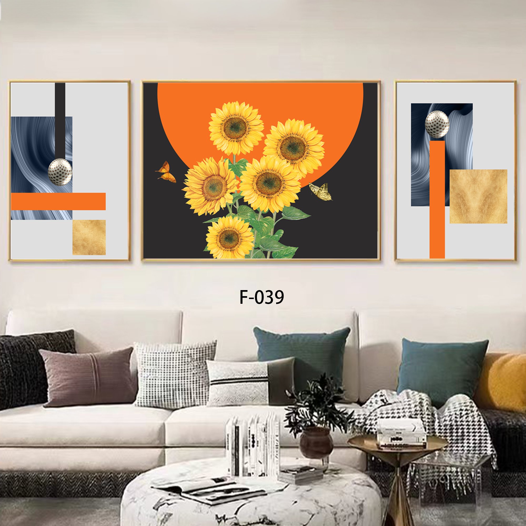 Minimalist Home Meditation Image Art Wall Decoration Mural Living Room Sofa Background Wall Decoration Poster Frame