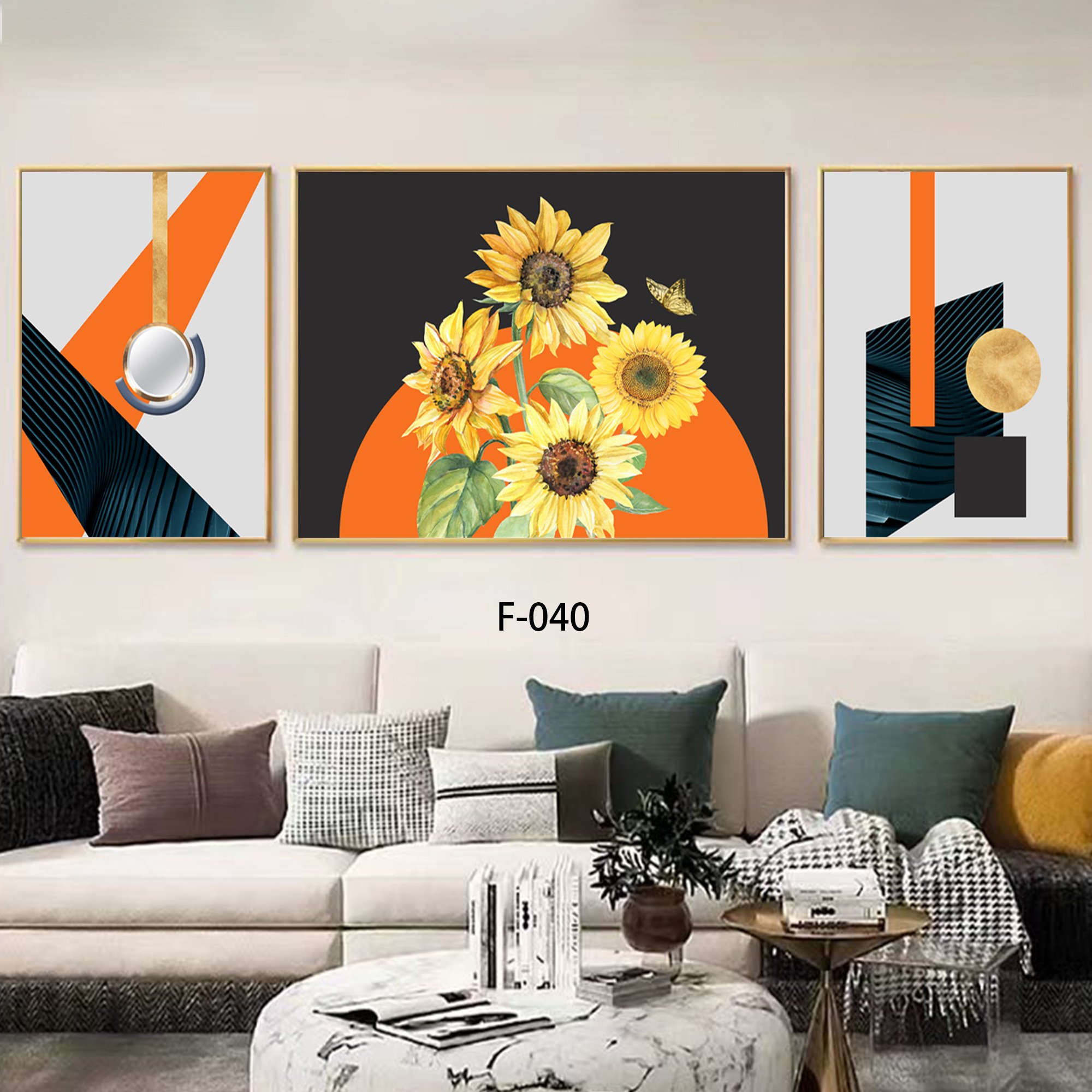 Minimalist Home Meditation Image Art Wall Decoration Mural Living Room Sofa Background Wall Decoration Poster Frame