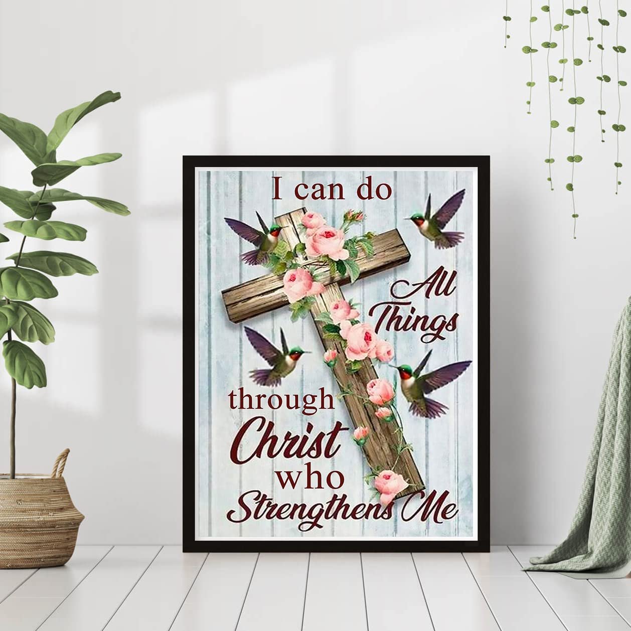 ,DIY Cross Flowers Hummingbird 5D Diamond Art Kits for Adults Kids Beginner custom diamond painting