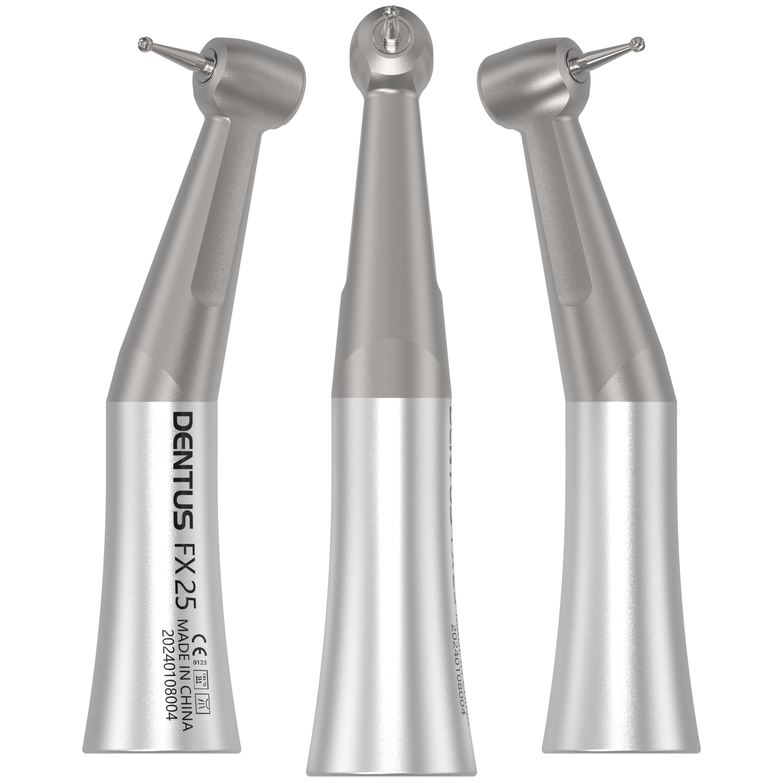 Standard Stainless Steel Dental Fx25 1:1 Angle Low Speed Handpiece High Quality External Water Jet Dental Low Speed Handpiece