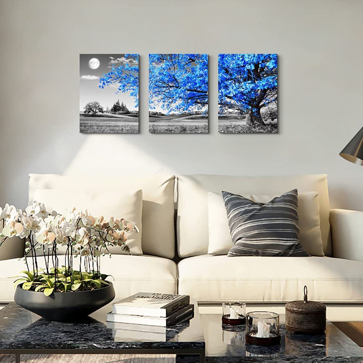 Mingcan 12*16 Inches Artwork Oil Diamond Painting Tools Wall Art Seven Wall For Hotels