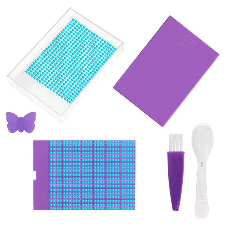 G-99 4 Colors Set Diamond Painting Tray Accessories for DIY Craft Rhinestone Tray Diamond Painting Tray