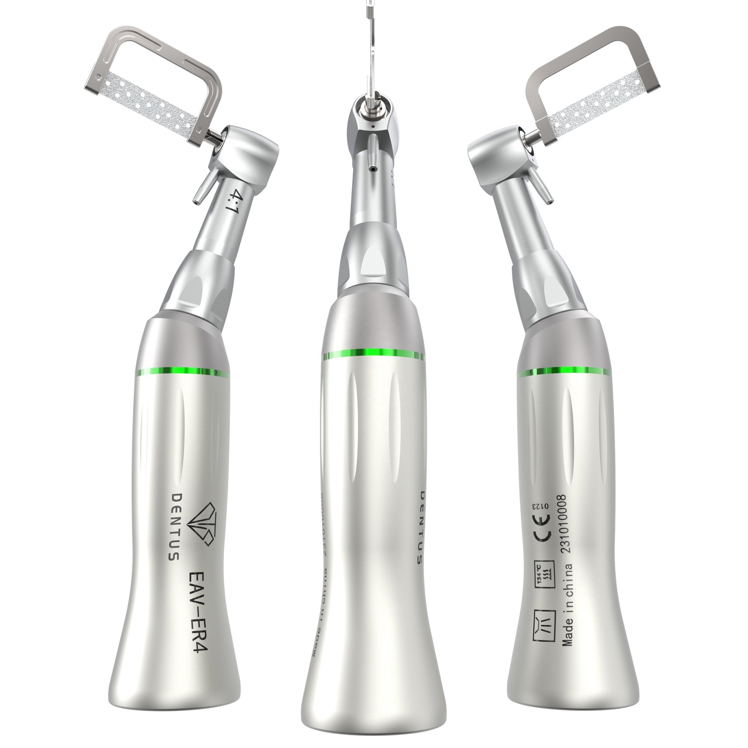 EVA-ER4M 4:1 External Cooling Dental Vertical Reciprocating Contra Angle Handpiece Orthodontic Consumables Kit with Eva tips