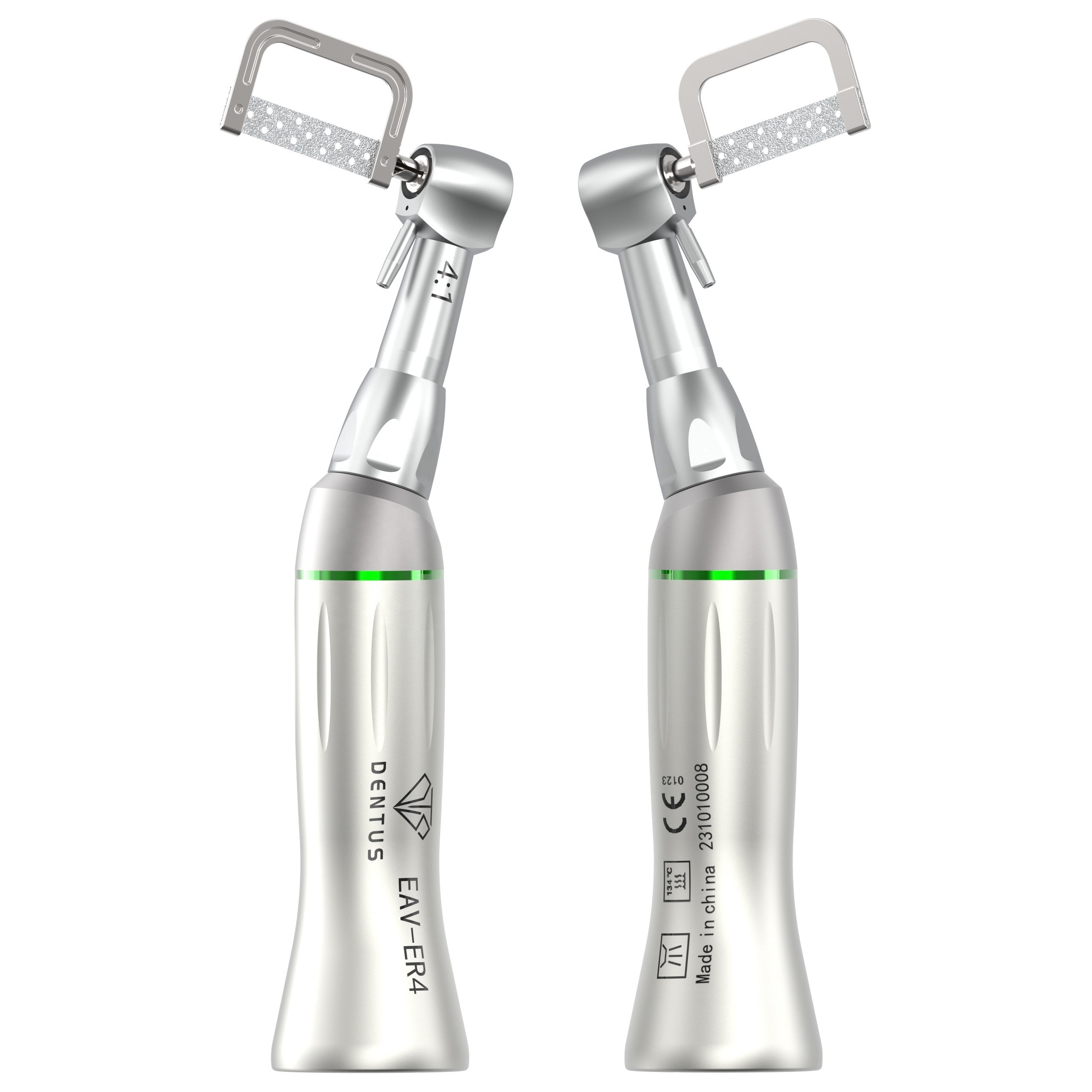 EVA-ER4M 4:1 External Cooling Dental Vertical Reciprocating Contra Angle Handpiece Orthodontic Consumables Kit with Eva tips