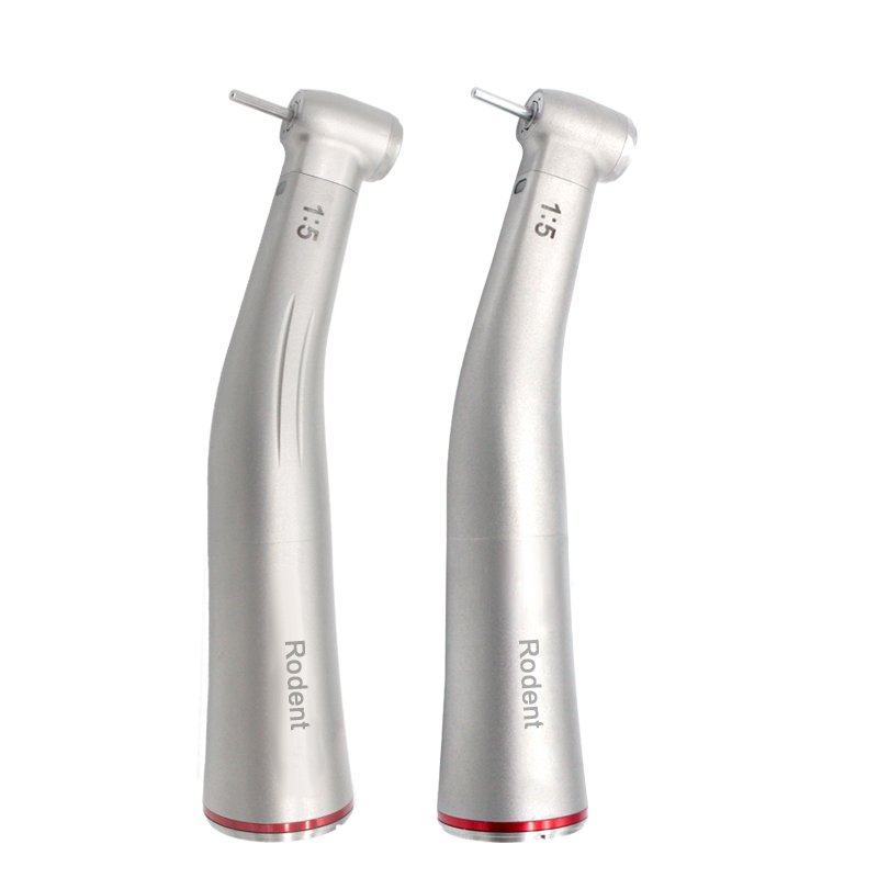 Dental Electric Motor Contra Angle Dental Handpiece 1:5 Contra Angle Low Speed Turbine X95L With Ceramic Bearing