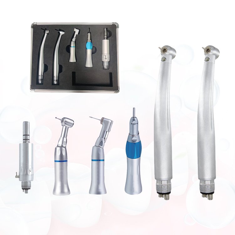New arrival handpiece dental high and low speed handpiece sets cheap price dental handpiece kit