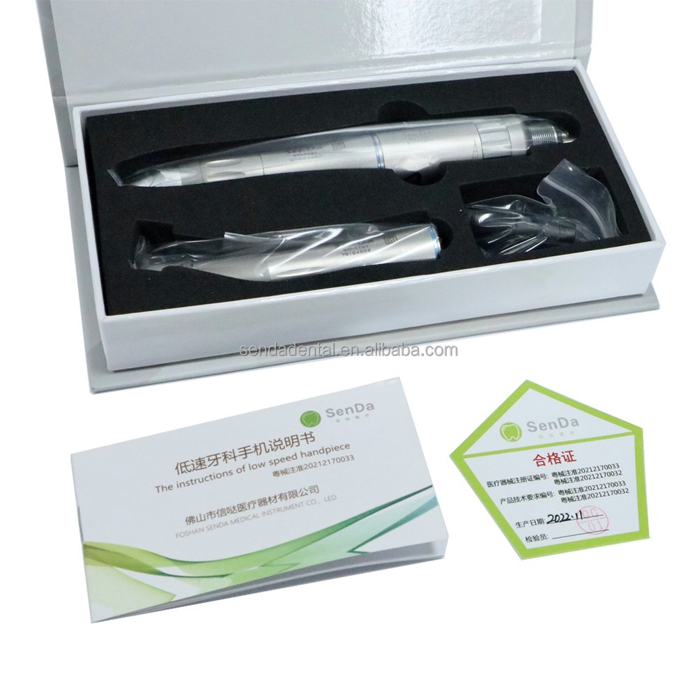 Electric Dentistry Handpieces Inner Water Spray Slow Speed Friction Grip Motor Dental Contra Angle Lab Handpiece