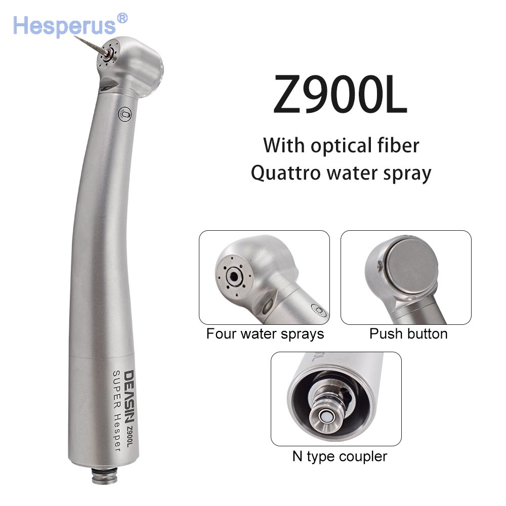 Dental high speed Z900L air turbine fiber optic led handpiece for NSK coupler handpiece standard head Dentistry Tools