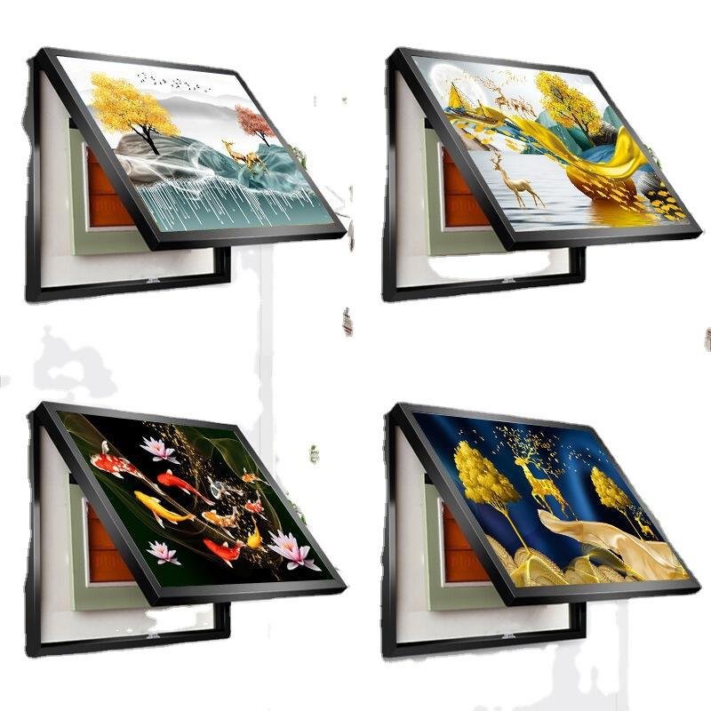 Electricity Meter Box Decorative Painting Paper Digital Printing Modern Custom Printed Canvas Painting with Frame 24 Color 1 Pcs