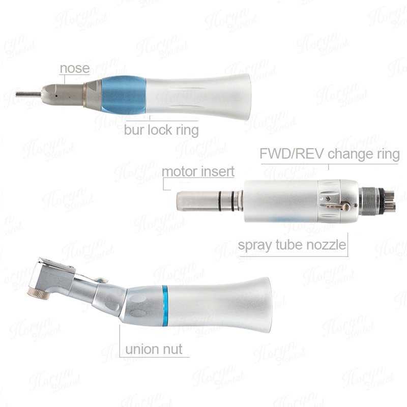 Classic Style Dental Polishing Surgical Low Speed Handpiece Push Button