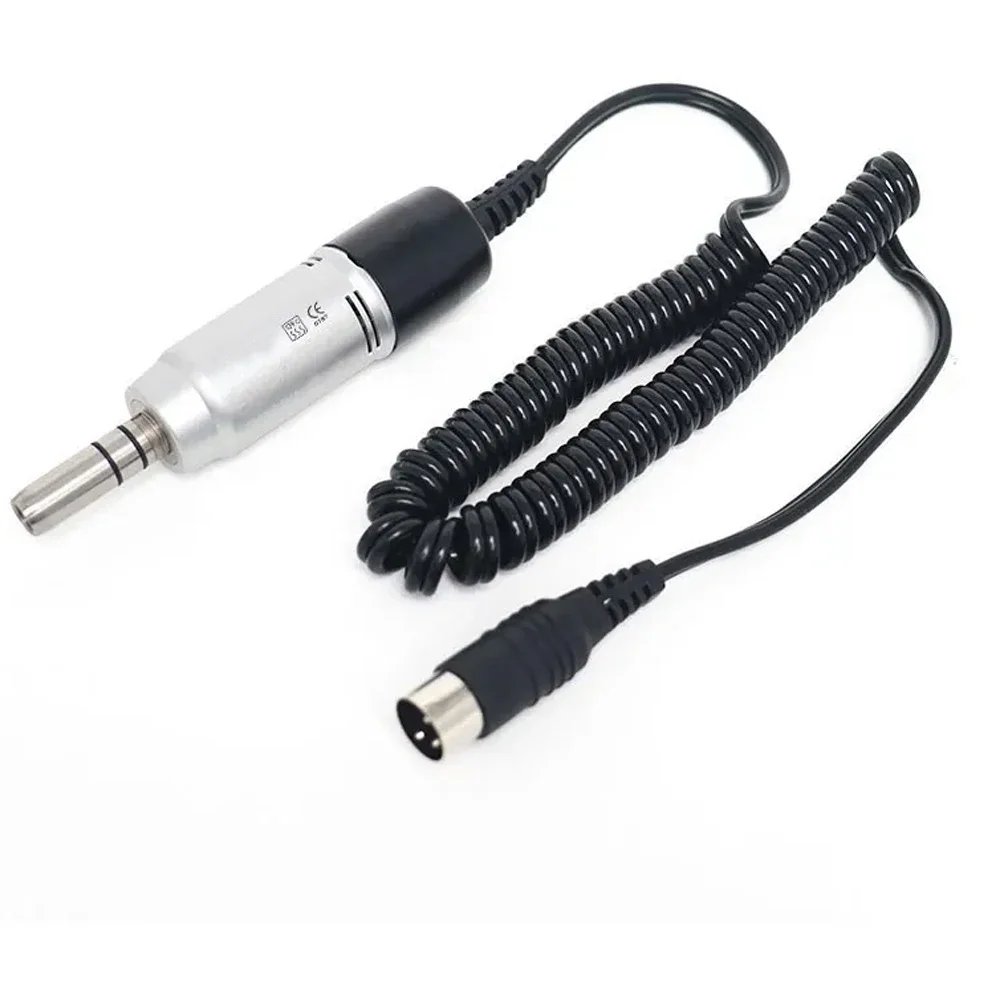 Dental Lab 35000rpm Micromotor E-Type Electric Motor / Contra Angle / Straight Nosecone Handpiece Polishing Dentistry Equipment