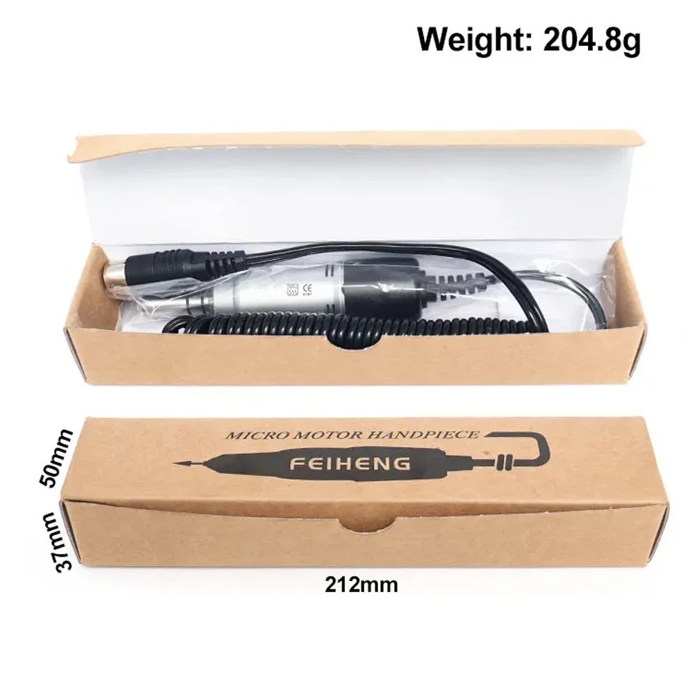Dental Lab 35000rpm Micromotor E-Type Electric Motor / Contra Angle / Straight Nosecone Handpiece Polishing Dentistry Equipment